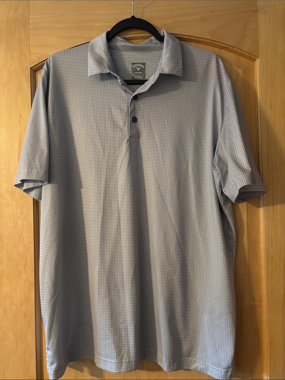 Callaway Men's Gray Micro-Dot Performance Polo